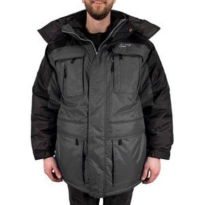 Mens 3in1 Warm Winter Coat Parka & Vest (3XL)